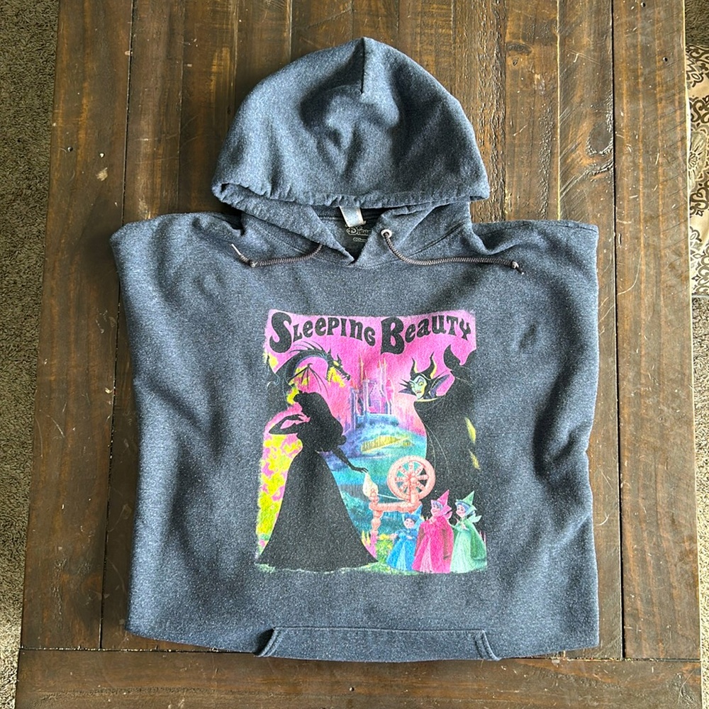 Sleeping Beauty movie poster hooded sweatshirt